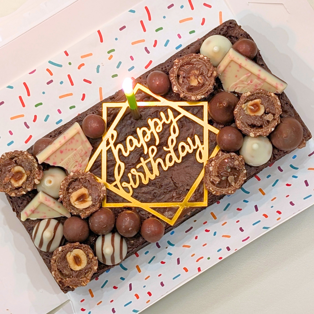Petite Birthday Brownie