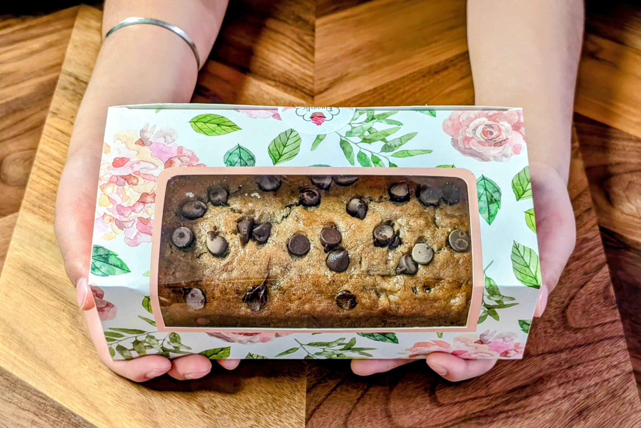 Chocolate Chip Banana Loaf Cake